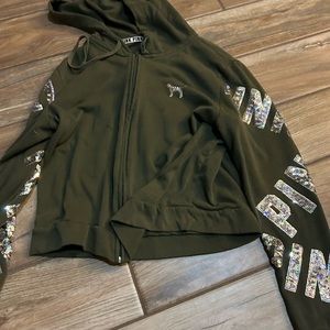 Olivia Green pink sweater